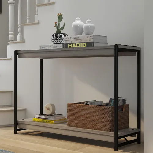 Miniatura 3 de OMTech Mesa auxiliar, gris