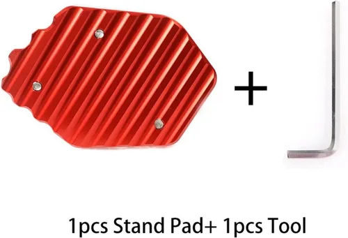 Miniatura 3 de KAnduo Para BMW para F850GS para F750GS para F 750 GS para F 850 GS 2016 2017 2018 2019 motocicleta CNC pie lateral placa de extensión soporte Azul