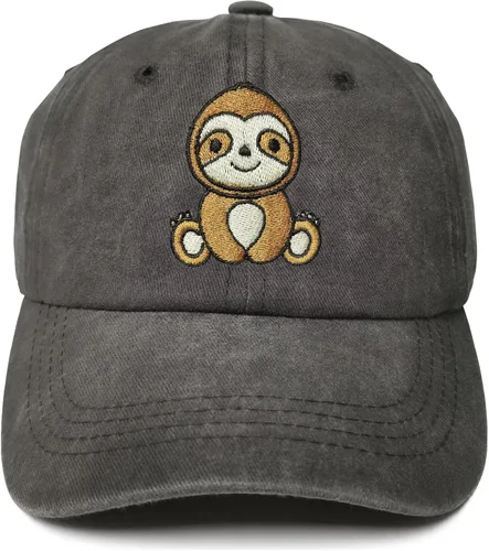 Miniatura 15 de Gorras de béisbol bordadas con animales para niño y niña