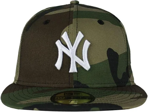 Miniatura 3 de New Era New York Yankees Basic 59Fifty - Gorra ajustada Woodland Camo 11941964
