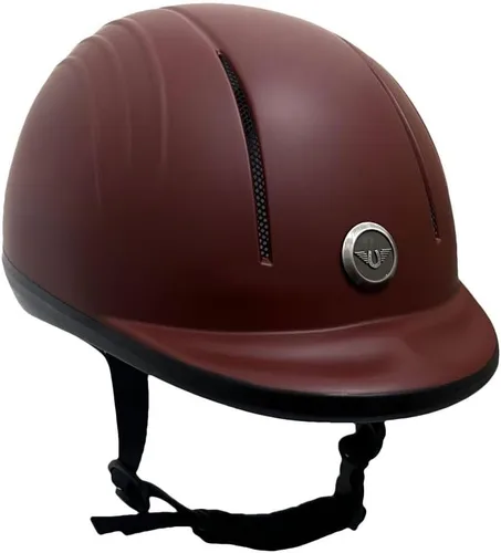 Miniatura 12 de Casco de equitación TuffRider básico para principiantes Cómodo equipo de protección para la cabeza ecuestre - Certificado SEI Blanco
