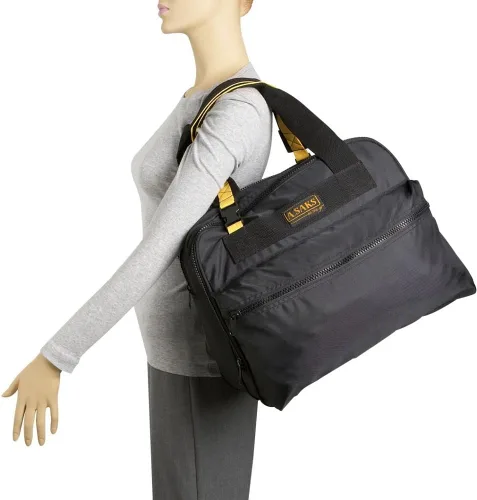 Miniatura 5 de A.Saks - Bolsa de mano expandible 16 Deluxe, Negro