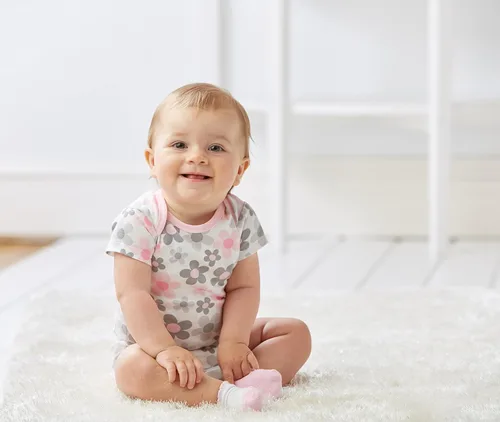 Miniatura 2 de Gerber bebé niña 5 paquete de mamelucos Blanco