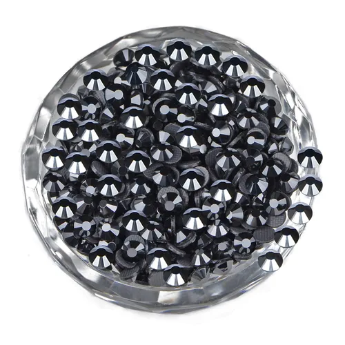 Miniatura 7 de LPBeads 10000 unidades de diamantes termoadhesivos SS6 amatista con parte trasera plana, gemas de diamantes de imitación de cristal redondas
