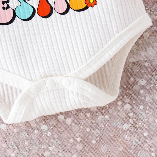 Miniatura 6 de ZAXARRA Conjunto de 3 piezas de pantalones cortos con estampado floral y diadema para bebé niña