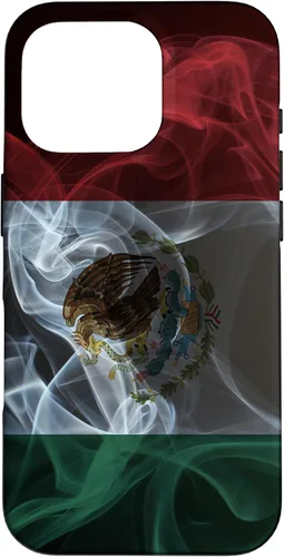 Miniatura 19 de iPhone 11 Smoky Mexico Flag - Funda de orgullo mexicano estilo humo