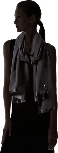Miniatura 4 de Calvin Klein womens Satin Border Chiffon Scarf