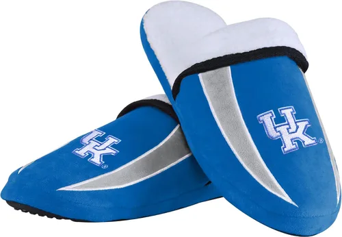 Miniatura 15 de FOCO mens NCAA College Team Logo Sherpa Moccasin Slippers