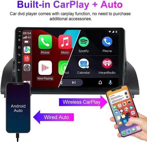 Miniatura 2 de 5GWiFi - Radio estéreo de actualización para Honda Accord 10ª pantalla no táctil 2018-2022 - Biorunn 8-Core Carplay inalámbrico Android Auto