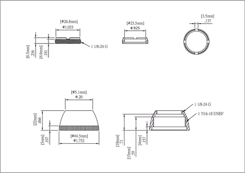 Miniatura 4 de Kit de reparación/kit de renovación para Delta Faucet RP54870, serie 600, kit de molduras de bañera y ducha, acabado de níquel satinado Plumb USA