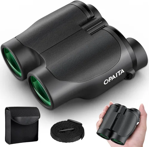 Prismáticos compactos de alta potencia para adultos - OPAITA 20x32 pequeños prismáticos para adultos y niños con visión en poca luz para caza,