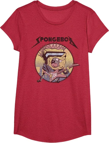 Miniatura 15 de SpongeBob SquarePants Camiseta de manga corta Heavy Metal Rock