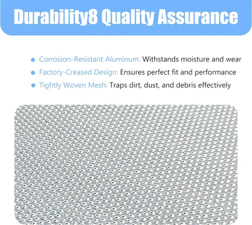 Miniatura 2 de S97017415 Filtros de campana extractora compatibles para modelos Broan Nutone 97017415 BPQDE30 QDE30 QDE30BL QDE30BL QDE30SS QDE30WW Filtros