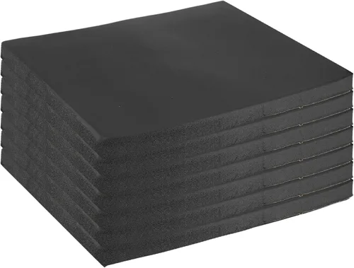 Miniatura 14 de uxcell 315mil 8mm 21.53 pies cuadrados alfombrilla de aislamiento térmico y de sonido para maletero y piso de 79" x 40" para auto