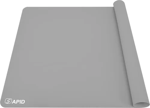 Miniatura 9 de SAPID Hoja de silicona extra grande para manualidades de 23.6 x 31.4 pulgadas, alfombrillas de silicona gruesa para fundición de joyas, alfombrilla
