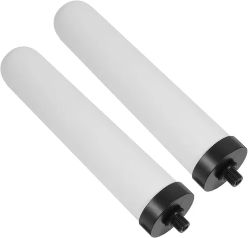 Filtros de agua de cerámica de repuesto de 10 pulgadas para cocina, filtro de encimera de 4 etapas, cartucho de vela lavable de 10 pulgadas y