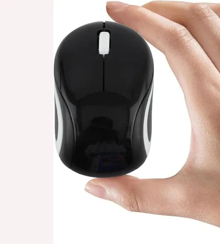 Miniatura 7 de Ratón inalámbrico mini pequeño bolsillo portátil compacto de viaje USB pequeño ratón óptico pequeño 3 botones 1000 DPI ratón inalámbrico para PC
