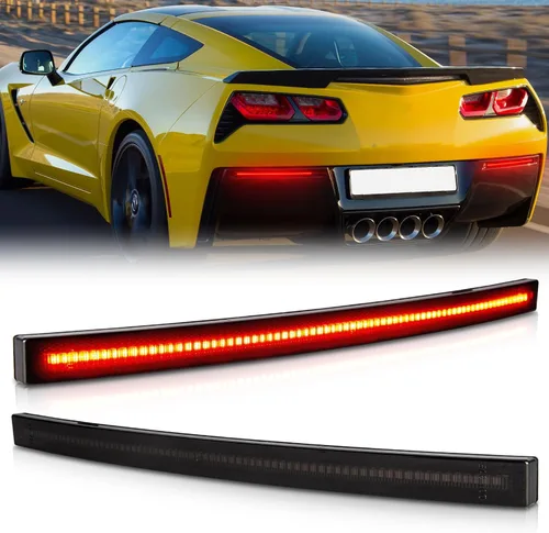 Miniatura 9 de Gempro Luces LED blancas de marcador lateral para guardabarros delanteros y traseros, luces de señal de estacionamiento para Chevy Corvette C6