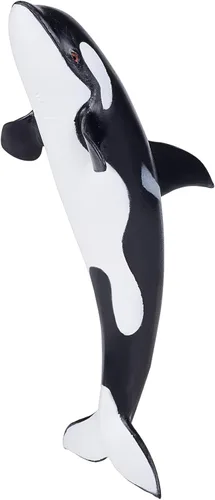 Miniatura 4 de MOJO Gran figura pintada a mano de orca realista de juguete de vida silvestre 8.7 x 3.5 x 3.3