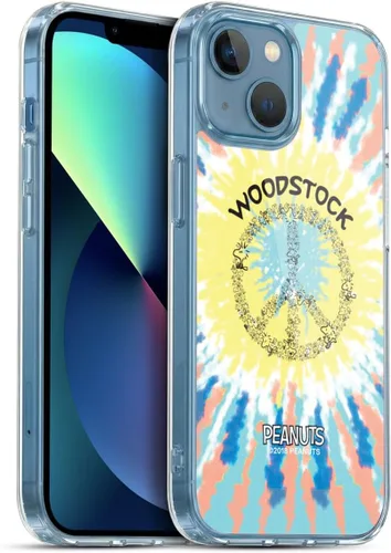 Miniatura 40 de Head Case Designs Funda de gel Woodstock 50th con licencia oficial de Peanuts Snoopy Guitar 1969 [protección de grado militar] compatible con Apple