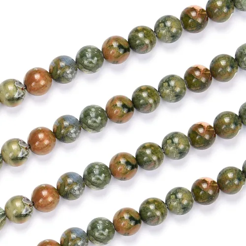 Miniatura 108 de 1 hebra Adabele natural de piedras preciosas múltiples amatista, lapislázuli, sodalita, aventurina, ojo de tigre, jaspe rojo jade amarillo, 0.315 in