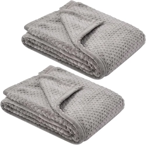 Miniatura 36 de Manta o manta mullida para bebé, suave, cálida y acogedora manta de vellón coral para niños pequeños, bebés o recién nacidos, para cuna, cochecito
