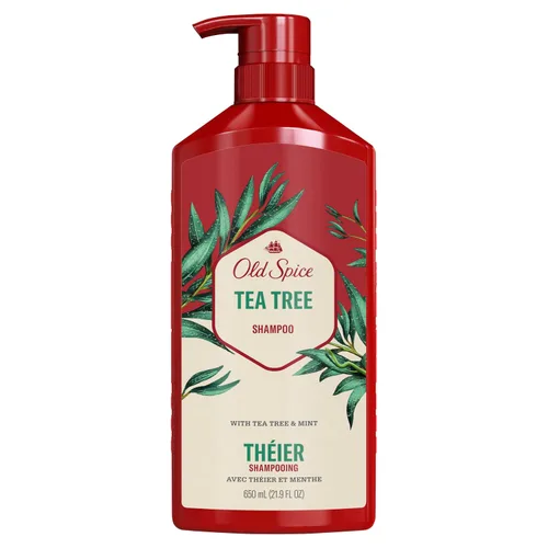 Miniatura 8 de Old Spice Champú de Árbol de Té para Hombre, Cabello Más Sano, Más Lleno, Más Hidratado, 21.9 Fl Oz Cada Uno, Pack de Dos