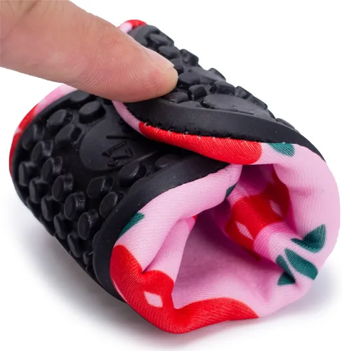 Miniatura 6 de L-RUN Zapatos de agua para bebés, zapatos para caminar descalzos, calcetines acuáticos para bebés, zapatos de natación para playa, piscina, arena