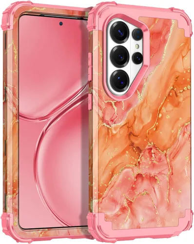 Miniatura 18 de Casetego Funda para Galaxy A16 5G, Tres Capas de Alta Resistencia Robusta a Prueba de Golpes, Protección Completa Rugosa de PC Duro + Parachoques