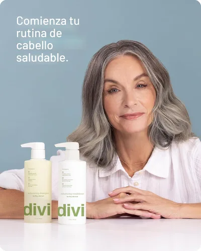Miniatura 9 de Divi Champú voluminizador para mujeres y hombres - Champú de volumen ligero para cabello fino - Formulado para limpiar, nutrir y equilibrar el cuero