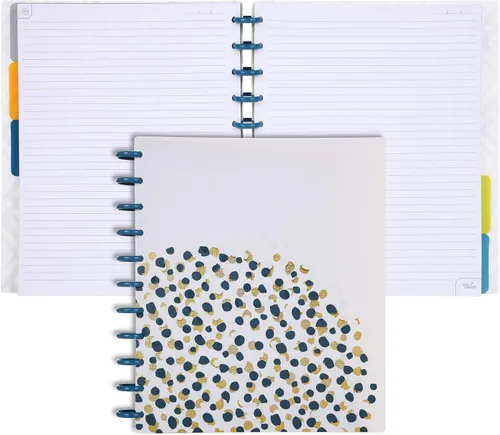 Miniatura 135 de Talia - Cuadernos de notas con tapas, planificador, personalizables, (Azul de Verano, Junior (5.5 pulgadas x 8.5 pulgadas)) Azul verano