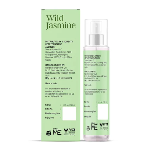 Miniatura 9 de Botanic Hearth Wild Jasmine - Perfume para el cabello para mujeres y perfume corporal en espray de 3.4 onzas líquidas, sin alcohol, hidratante