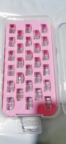 Miniatura 3 de HONEYSEW Caja de 28 bobinas de plástico 172336S Singer 8774 9005 8007 9010 9015 9018 Clase 66 Bobbins también se adapta a bobina blanca 8600