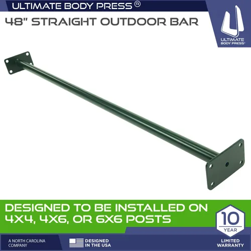 Miniatura 2 de Ultimate Body Press Barra de dominadas para exteriores, verde