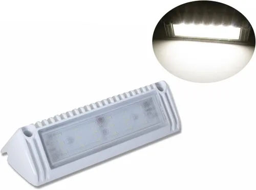 Miniatura 9 de Raycharm Lámpara LED para porche exterior de 22.4 pulgadas, haz de inundación de ángulo descendente de 40°, blanco natural de 4000 K, 12 V/24 V CC