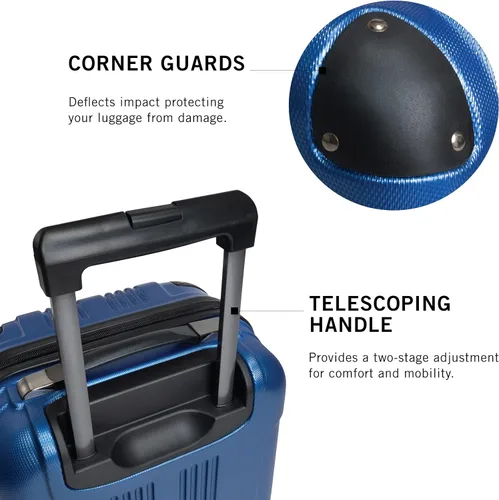 Miniatura 5 de Kenneth Cole Reaction Out Of Bounds - Equipaje de transporte vertical, Azul (Cobalt Blue)), 5709487