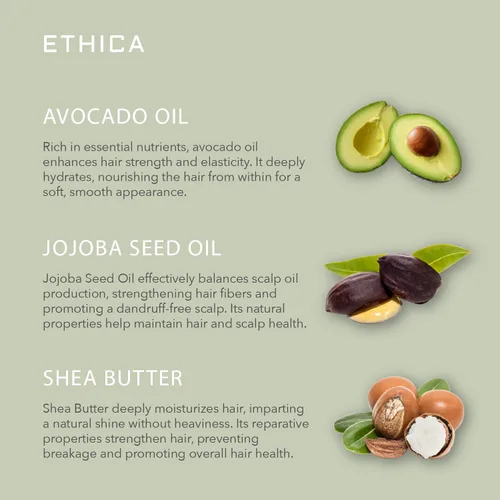 Miniatura 5 de Ethica Beauty Acondicionador profesional. Acondicionador profundo, voluminizador e hidratante. Promueve un cabello fuerte y saludable, la salud