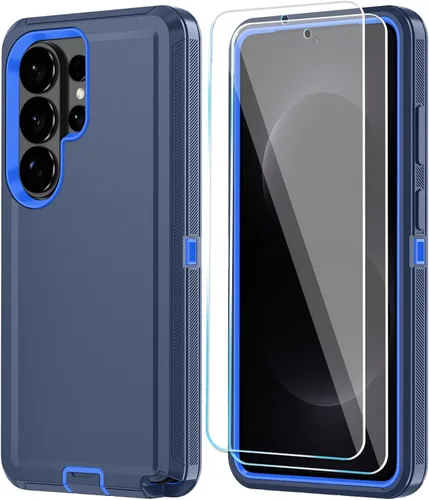Miniatura 45 de ONOLA Funda compatible con Samsung Galaxy S24 Ultra con protector de pantalla HD, resistente a los golpes y a las caídas, funda de 3 capas