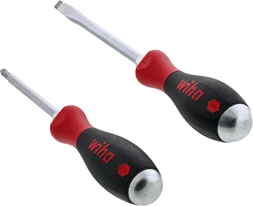 Miniatura 3 de Wiha 53082 - Juego de destornilladores ranurados y Phillips de 2 piezas SoftFinish XHeavy Duty