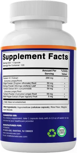 Miniatura 9 de Vitamatic Suplemento de curcumina de cúrcuma