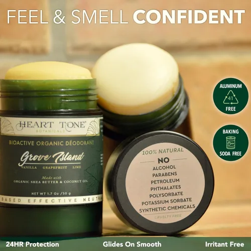 Miniatura 5 de Desodorante natural Bioactivo Sin aluminio y bicarbonato de sodio Protección 24 horas Hombres y mujeres Aroma de jardín Eden's - salvia