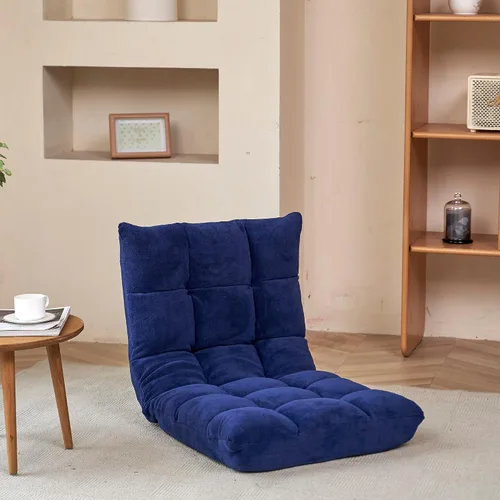 Miniatura 3 de Sillón de piso para interiores, sofá ajustable de suelo, sofá de burbujas perezosas para adolescentes y adultos, cojín acolchado cómodo silla