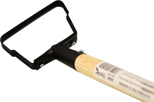 Miniatura 7 de Hula Hoe - Desbrozadora manual de 500 W, herramienta de jardín con estribo oscilante de 16 pulgadas, mango de madera con agarre de goma, cortador