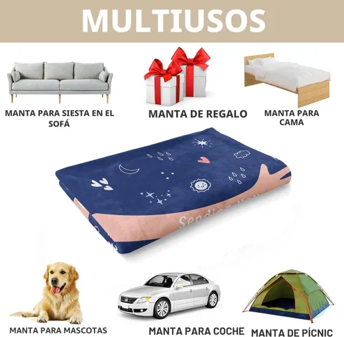 Miniatura 7 de Afterprints Regalos para mujeres y hombres, manta curativa, pensando en ti, cuidado del cáncer, condolencias, regalos después de una cirugía