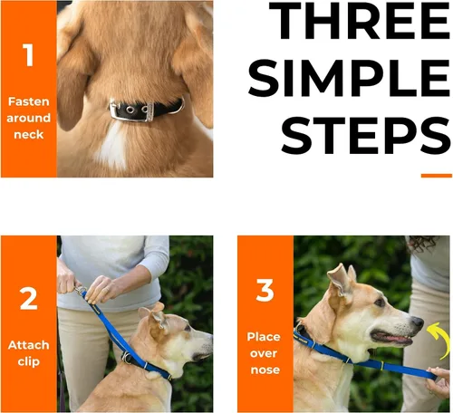 Miniatura 2 de Canny Gentle - Collar de cabeza de entrenamiento para perros sin tirones, color negro, talla 4 Kind, safe, comfortable & gentle, trains your dog