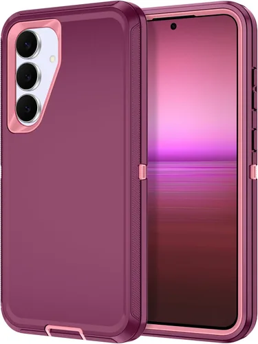 Miniatura 51 de I-HONVA para Samsung Galaxy S21 FE 5G, Funda Resistente a Golpes, Polvo y Caídas de 3 Capas, Protección Completa del Cuerpo