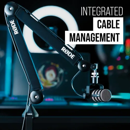 Miniatura 6 de RØDE PSA1+ Brazo de estudio profesional con amortiguación de resorte y gestión de cables, negro