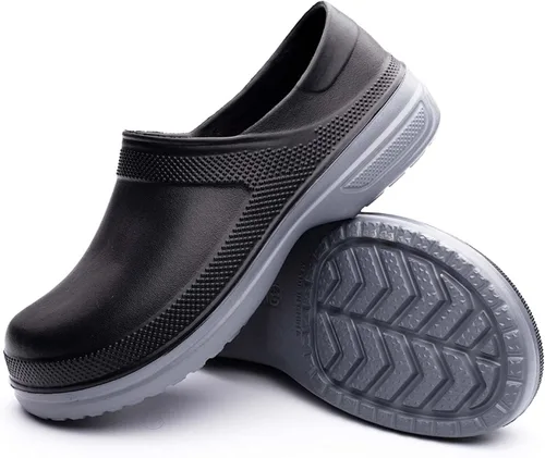 Miniatura 3 de Meidiastra Zapatos de chef antideslizantes e impermeables para hombre y mujer, zapatos de enfermera, zapatos de lluvia, zuecos de trabajo