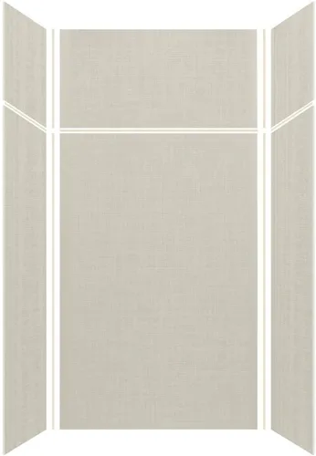 Miniatura 20 de Transolid EWKX483696-41 Expressions - Kit de pared de ducha de 6 paneles con extensión, 36 pulgadas de largo x 48 pulgadas de ancho x 96 pulgadas