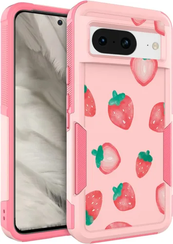 Miniatura 10 de Funda para Google Pixel 8 5G: lindo diseño floral de flores para niñas y mujeres, delgada y suave TPU parachoques silicona funda para teléfono